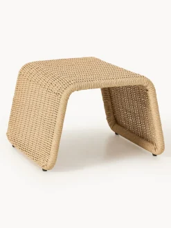Taburete de exterior de mimbre Hank