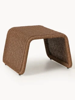 Taburete de exterior de mimbre Hank