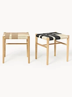 Taburete de madera de fresno Mani