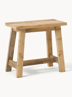 Taburete de madera de teca Lawas