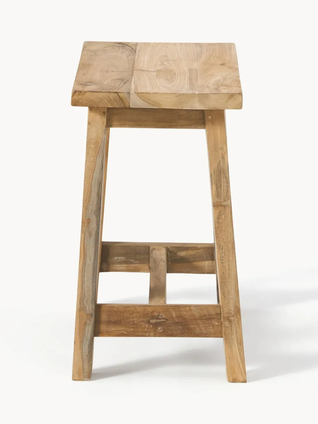 Taburete de madera de teca Lawas