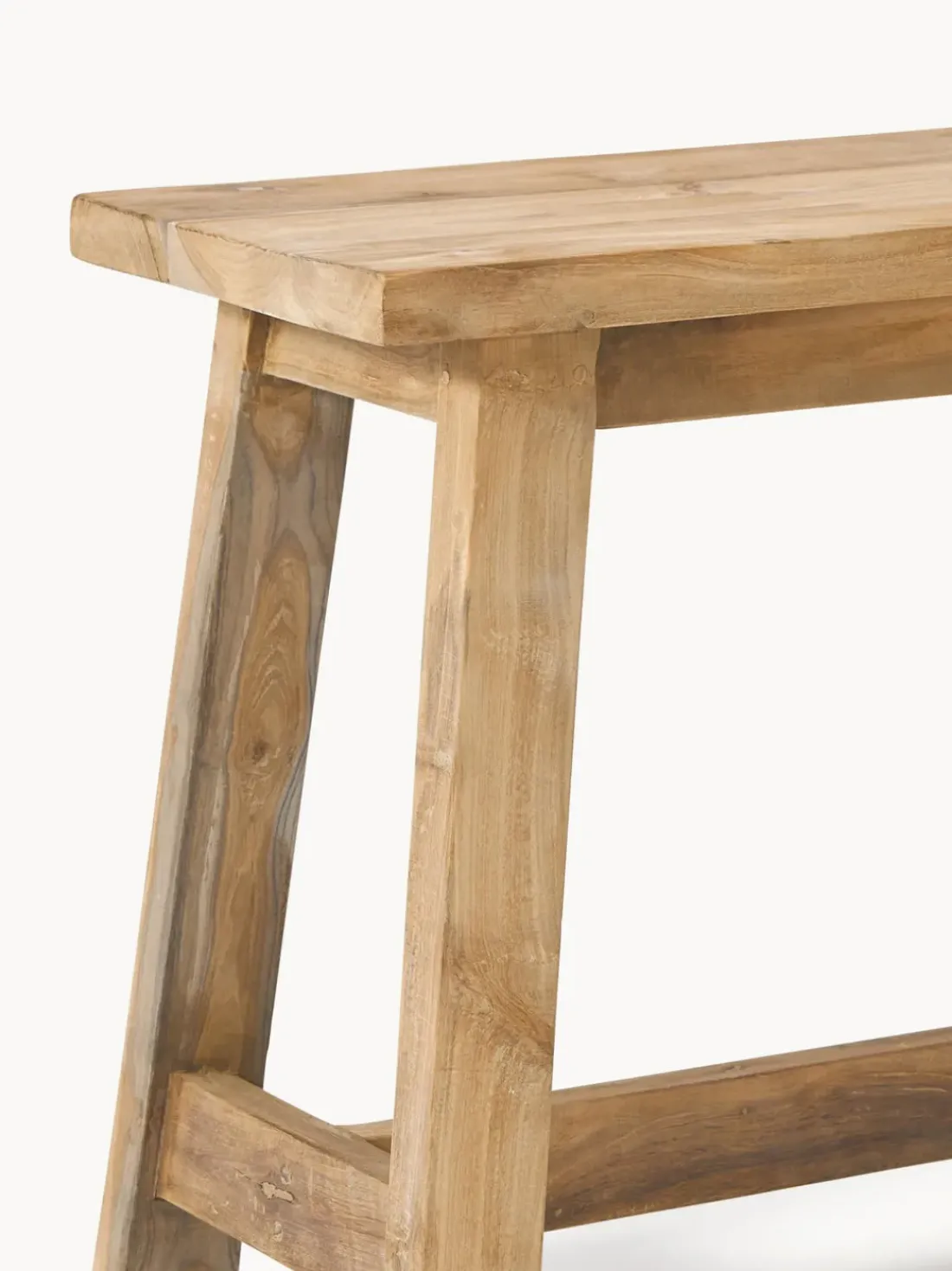 Taburete de madera de teca Lawas