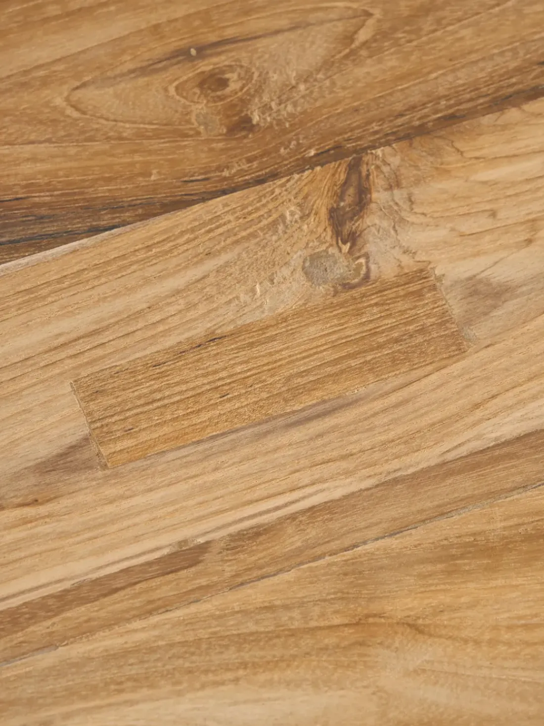 Taburete de madera de teca Lawas