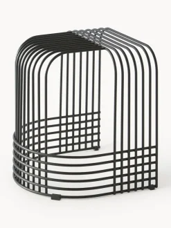 Taburete de metal artesanal Drop