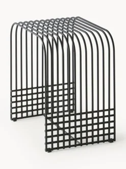 Taburete de metal artesanal Drop