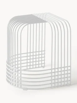 Taburete de metal artesanal Drop