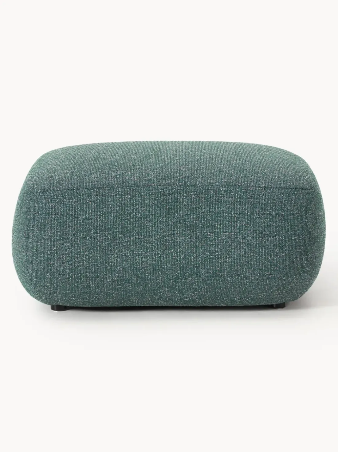 Taburete en tejido bouclé Sofia