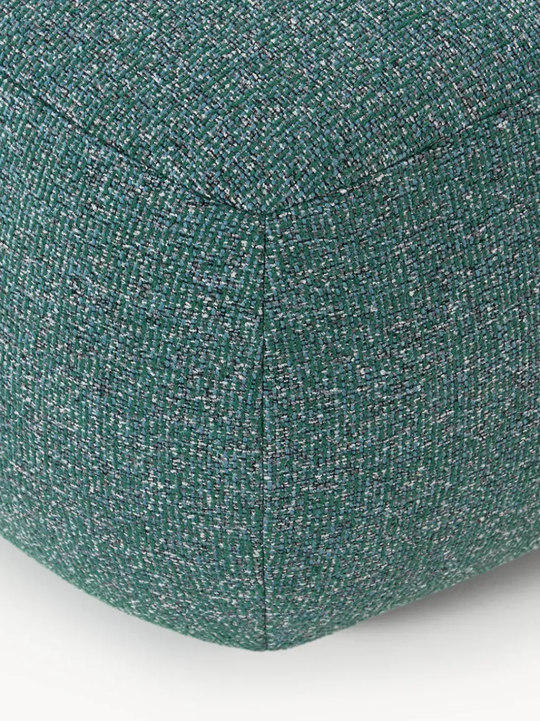 Taburete en tejido bouclé Sofia