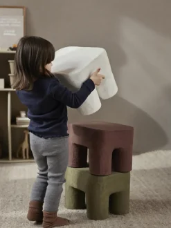 Taburete infantil artesanal Podo