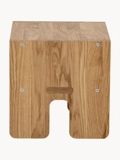 Taburete infantil de madera de roble Bas