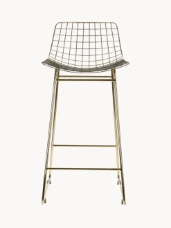 Taburetes alto de metal Wire, 2 uds.
