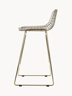 Taburetes alto de metal Wire, 2 uds.