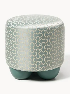 Taburete tapizado de diseño DEDAR Milano x Westwing Lino