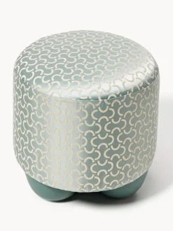 Taburete tapizado de diseño DEDAR Milano x Westwing Lino