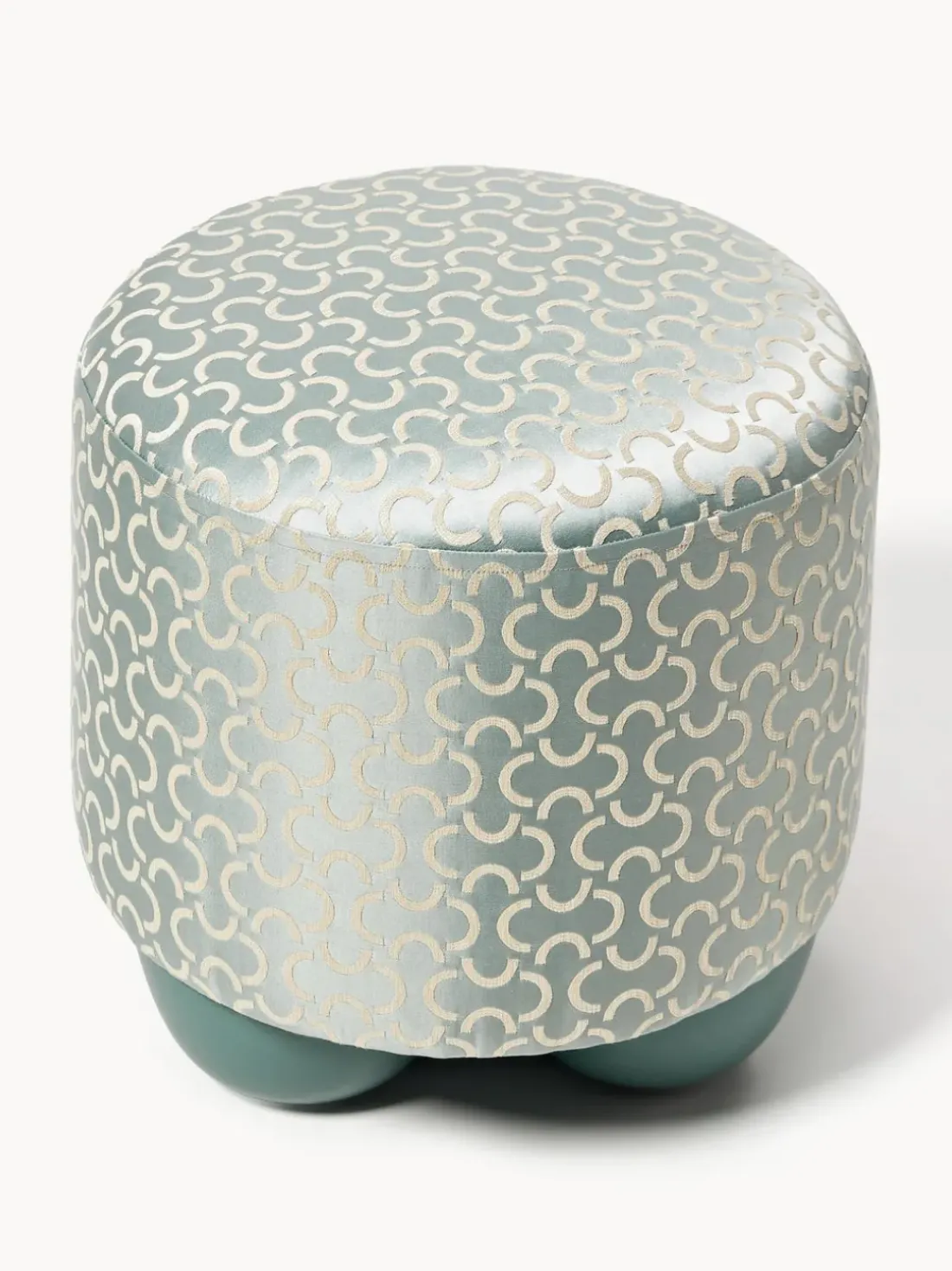 Taburete tapizado de diseño DEDAR Milano x Westwing Lino