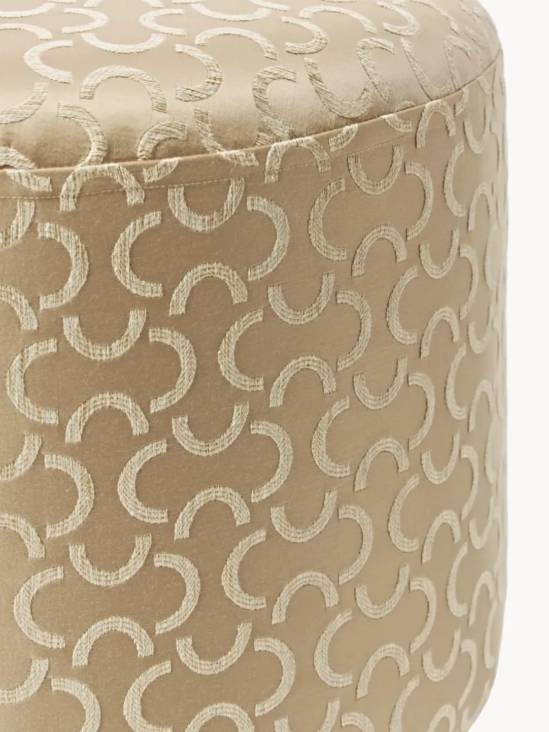 Taburete tapizado de diseño DEDAR Milano x Westwing Lino