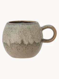 Taza artesanal con esmalte Paula