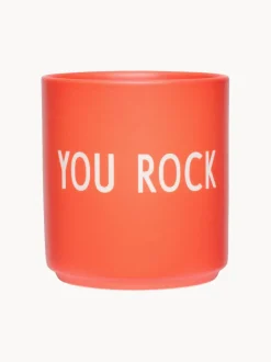 Taza con frase de diseño Favourite YOU ROCK