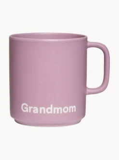 Taza de diseño con letras Favourite GRANDMOM