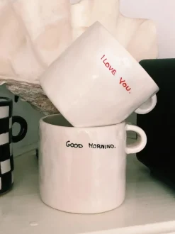 Taza pintada a mano I Love You