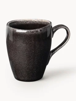 Tazas artesanales Nordic Coal, 250 ml, 6 uds.
