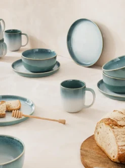 Tazas con esmalte reactivo Havana, 4 uds.