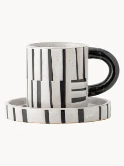 Tazas con platitos Frankie (2 uds.)