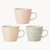 Tazas de café Cécile, 3 uds.