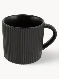 Tazas de café con relieves Neri, 2 uds.