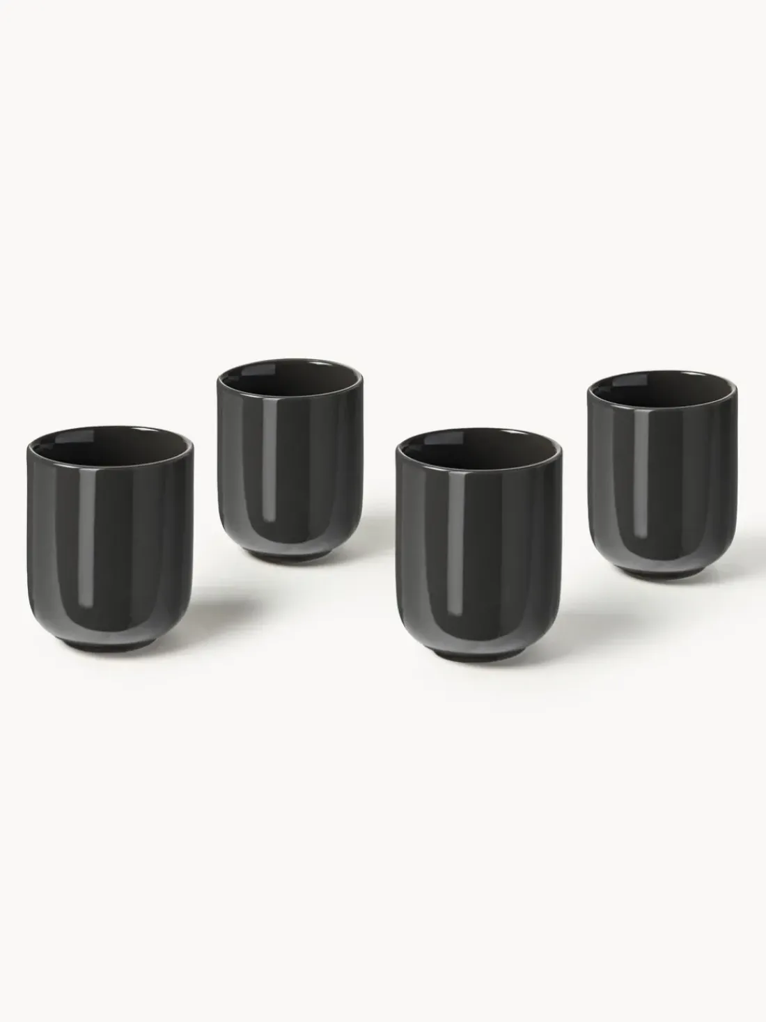 Tazas de porcelana Nessa, 4 uds.