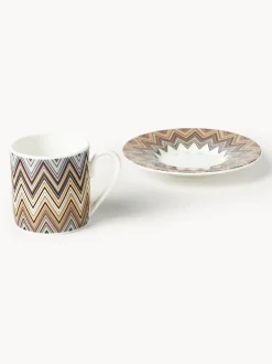 Tazas de té con platitos Jarris, 6 uds.