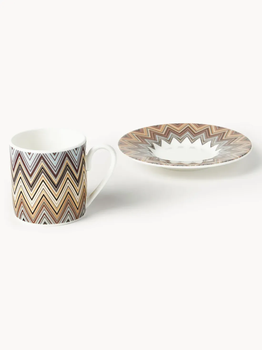 Tazas de té con platitos Jarris, 6 uds.