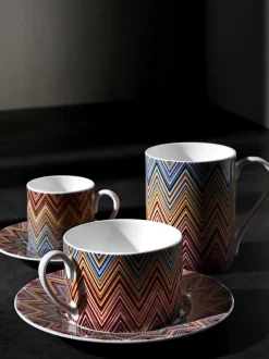 Tazas de té con platitos Jarris, 6 uds.