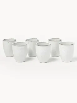 Tazas originales artesanales Nordic Sand, 6 uds.