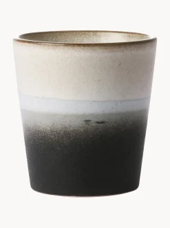 Tazas pequeñas artesanales 70's, 4 uds.