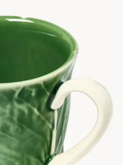 Tazas pintadas a mano Cabbage, 4 uds.