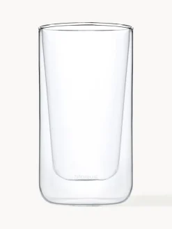 Tazas termo de vidrio de doble pared Nero, 2 uds.