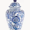 Tibor de porcelana Annabelle, 35 cm