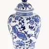 Tibor de porcelana Annabelle, 26 cm