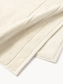 Toalla con borde a rayas Luxe, tamaños diferentes
