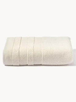 Toalla con borde a rayas Luxe, tamaños diferentes
