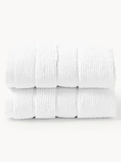 Toalla con borde a rayas Luxe, tamaños diferentes