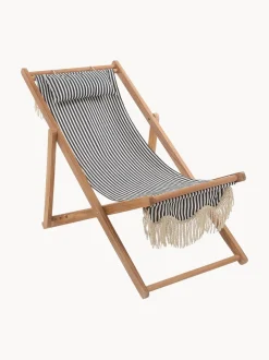 Tumbona plegable con flecos Sling