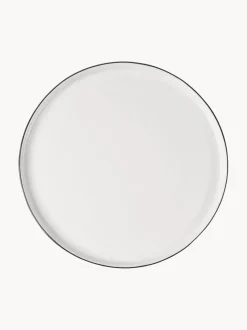 Vajilla artesanal de porcelana Salt, 4 comensales (12 pzas.)