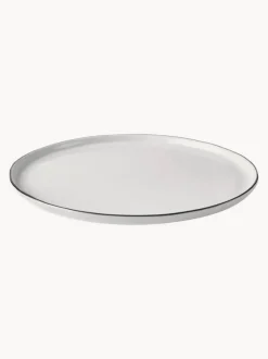 Vajilla artesanal de porcelana Salt, 4 comensales (12 pzas.)