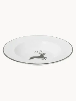 Vajilla artesanal Grauer Hirsch, 2 comensales (4 pzas.)