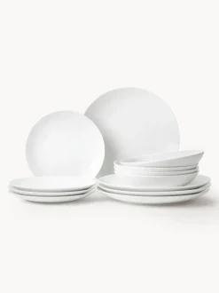 Vajilla de porcelana Delight Modern, 4 comensales (12 pzas.)