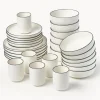Vajilla de porcelana Facile, 6 comensales (30 pzas.)