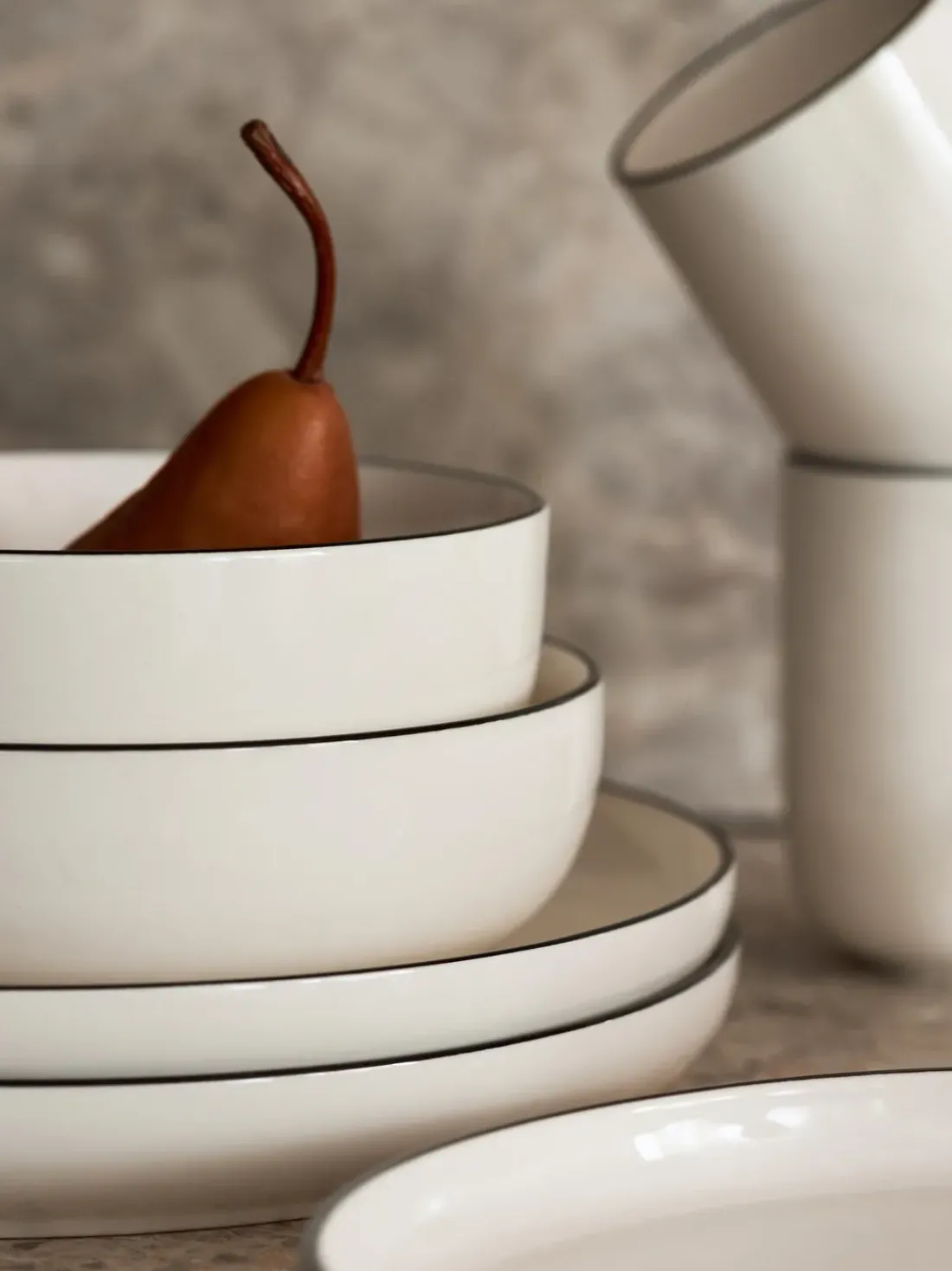Vajilla de porcelana Facile, 6 comensales (30 pzas.)