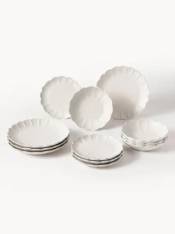 Vajilla Sabina, 4 comensales (12 pzas.)